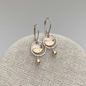 •NORTHERN EXPOSURE• mixed metal dangle earrings