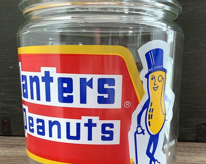Planters Peanut Glass Jar