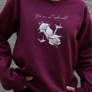 Manacled Crewneck, Manacled Pull Over, You Are Not Replaceable, Dramione Sweatshirt, Dramione Shirt