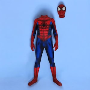 The Amazing Spiderman TASM 2 Jumpsuit Spider-man Cosplay Costume Halloween Gift
