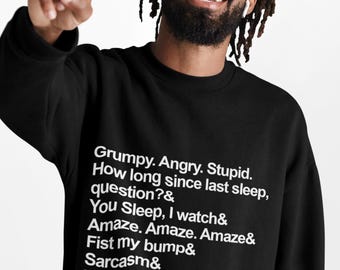 Rocky phrases Project Hail Mary door Andy Weir Sweatshirt sci-fi boek fan cadeau