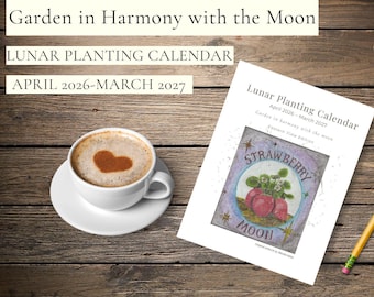 Calendrier de plantation lunaire d'avril 2026 à mars 2027 - Agenda de jardinage en phase de lune