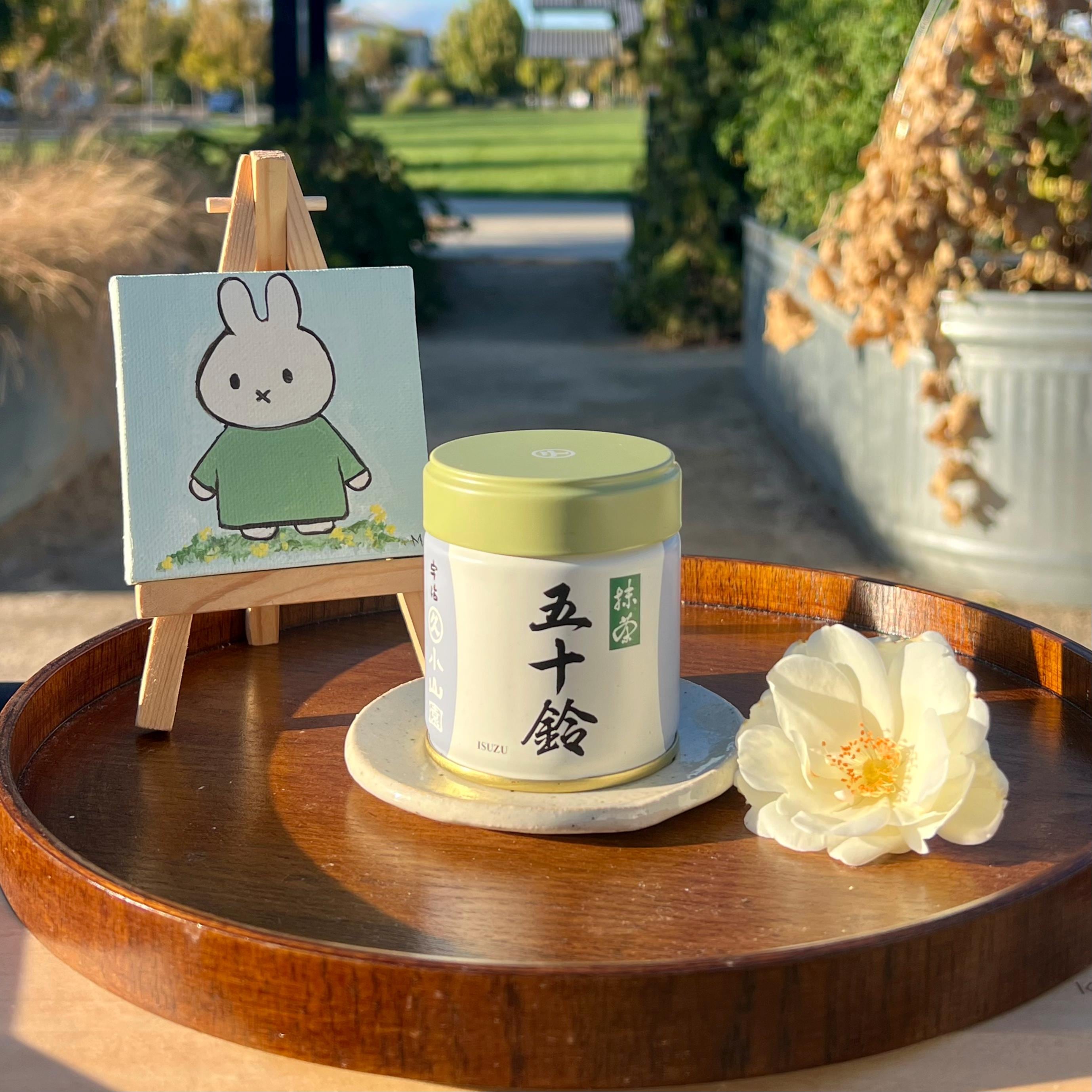 ISUZU 抹茶 4缶セット 40g Marukyu Koyamaen Isuzu Matcha: Ceremonial Grade (40g Can and 100g