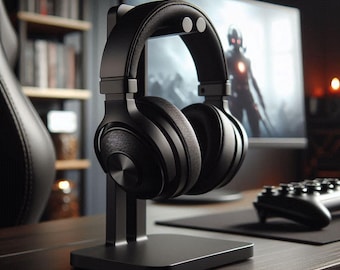 3D-geprinte hoofdtelefoonstandaard | Stijlvol en stabiel | Houder voor headsets en hoofdtelefoons
