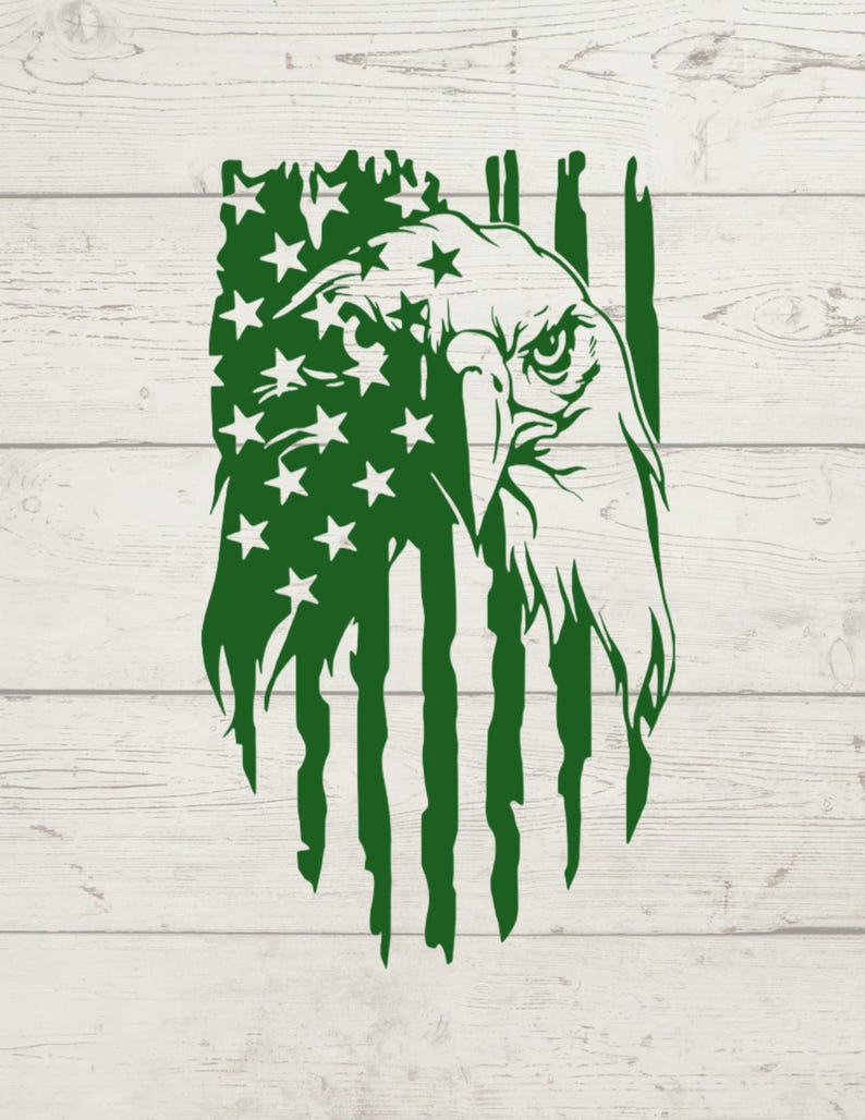 thumbnail image 2 of DOPASTICKER Usa American Bald Eagle American Flag Sticker Phone Decal Water Bottle Stickers Cars Stickers Water Bottle Stickers For Kids 2 of 13