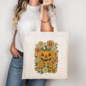 Halloween Süßes oder Saures Tasche, Ästhetische Canvas-Einkaufstasche, Partygeschenk Tasche, Kinder SpookySeason Candy Bag, Halloween-Geschenk