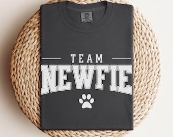 Comfort Colors Newfoundland Dog T-Shirt, Newfie Mom/Dad Gift