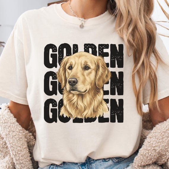 Golden Retriever Shirt Funny ,golden Comfort Colors Tee, Dog Lover