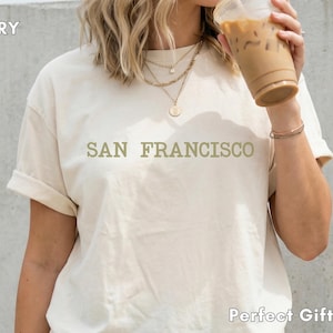 San Francisco Shirt, California Tshirts, Golden gate bridge, San Francisco gift, Vintage sf shirt, City name shirt, San francisco travel