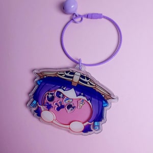 PRE-ORDER Enchanting Genshin, Scaramouche Acrylic Keychain &gt;~&lt;