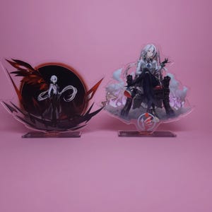 魅惑の原神、アルレッキーノのアクリルスタンド>~<