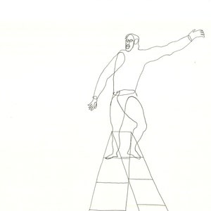 Alexander Calder The Handstand The Circus Grandi Etsy