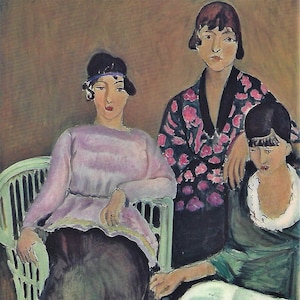 Matisse Drei Schwestern - Giclee Druck Geschenk für Kunstliebhaber modern 20. Jahrhundert 8.5 by 11 im Druck für 11 von 14 Rahmen