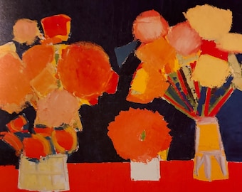Nicolas de Staël, Two Vases | Vintage Print | Modernist | Framable Wall Art