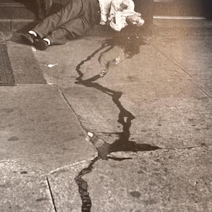 Henri Cartier-Bresson | Bowery, New York, 1947 | Black and White | Vintage Published Lithograph | Ready to Frame | Wall Art