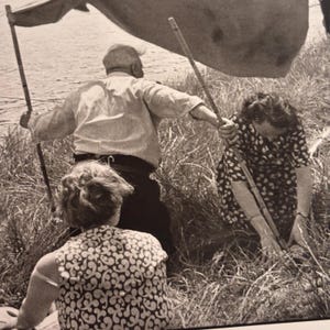 Henri Cartier-Bresson | On the Seine, 1961 | Black and White | Vintage Published Lithograph | Ready to Frame | Wall Art