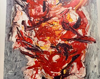 Appel, Red Nude | Vintage Print 1960 | Limited Edition | Framable Wall Art