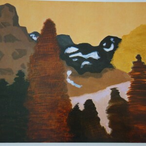 Milton Avery Ping Pong 11 by 14 in Giclee Print modern art Abstract Expressionism framable art perfect gift