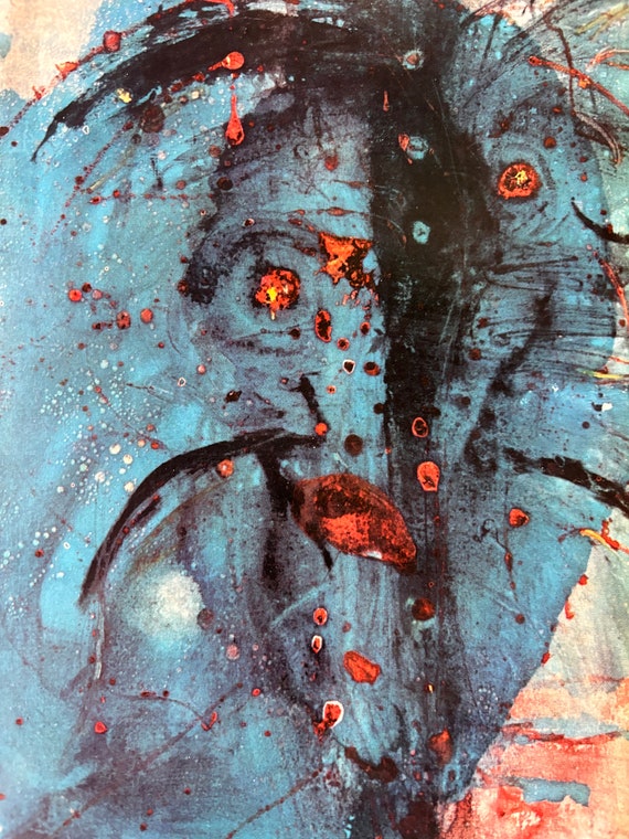 Wols, Painting 1948 | Vintage Print | Abstract Expressionist