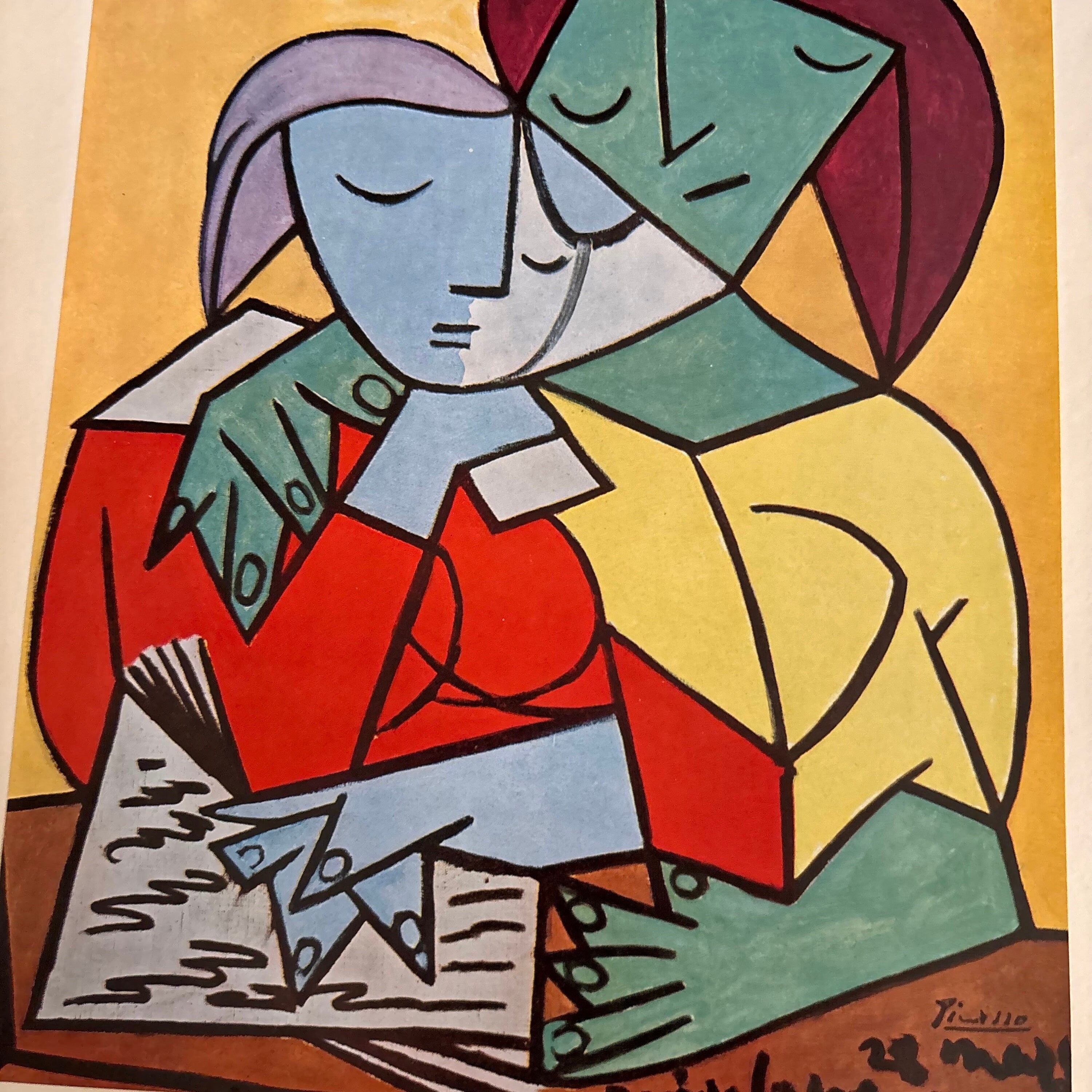 Pablo Picasso、AU MOULIN ROUGE、希少画集画、状態良好