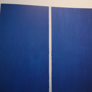 Barnett Newman Onement VI Giclee Fine Art Print modern art lover Abstract Expressionism Three sizes available image 5