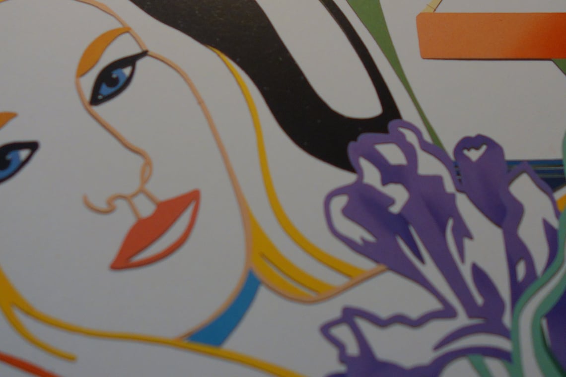 Tom Wesselmann Reclining Woman 10 By 10 Inch Modern Art Lover New York tom-wesselmann-reclining-woman-10-by-10-inch-modern-art-lover-new-york