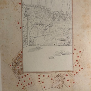 Beatrix Potter Alice in Wonderland | Trial of the Knave of Hearts ...