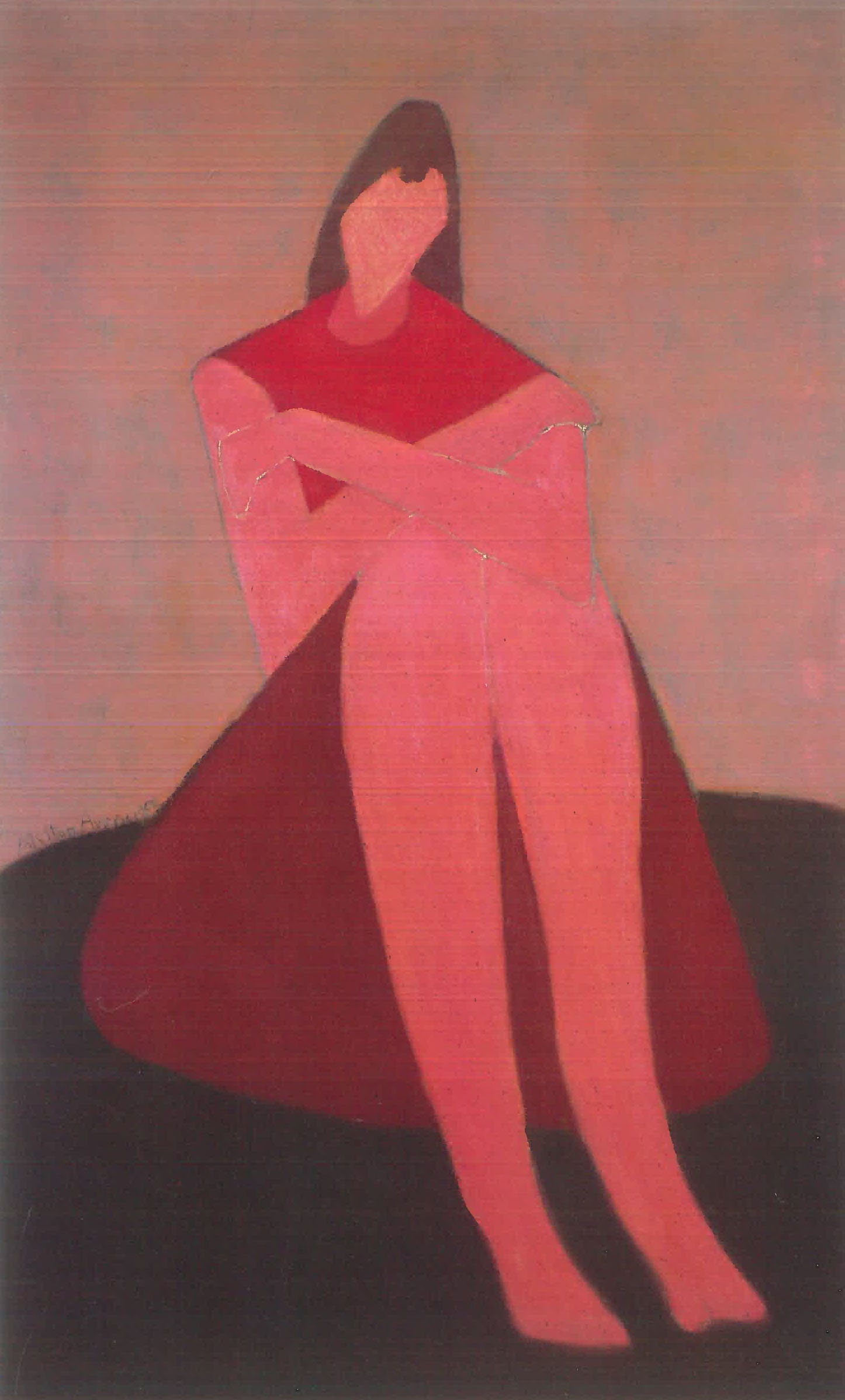 Milton Avery March in Red | Art Print Abstract Expressionism