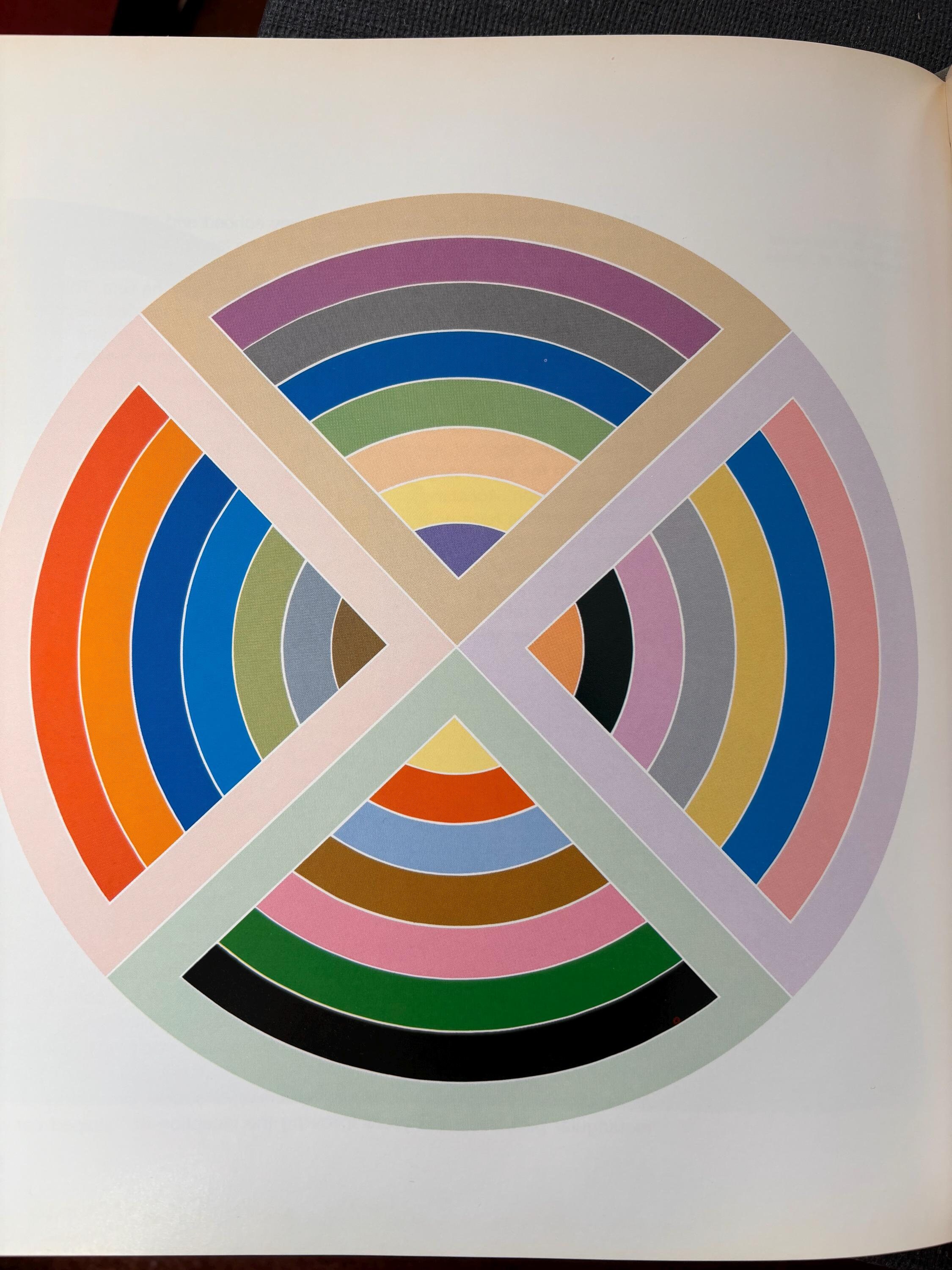 Frank Stella Sinjerli II, Published Lithograph 1970 Gift for modern art lover Minimalism Framable wall art