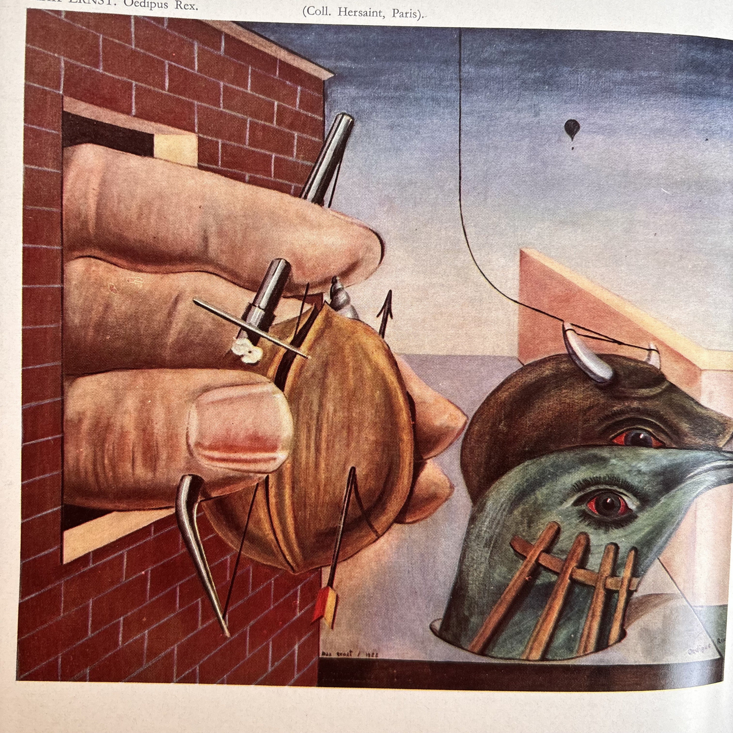 マックス・エルンスト『20世紀誌リトグラフヨリ エレクトラ』1213Z マックス・エルンスト『20世紀誌リトグラフヨリ エレクトラ』1213Z