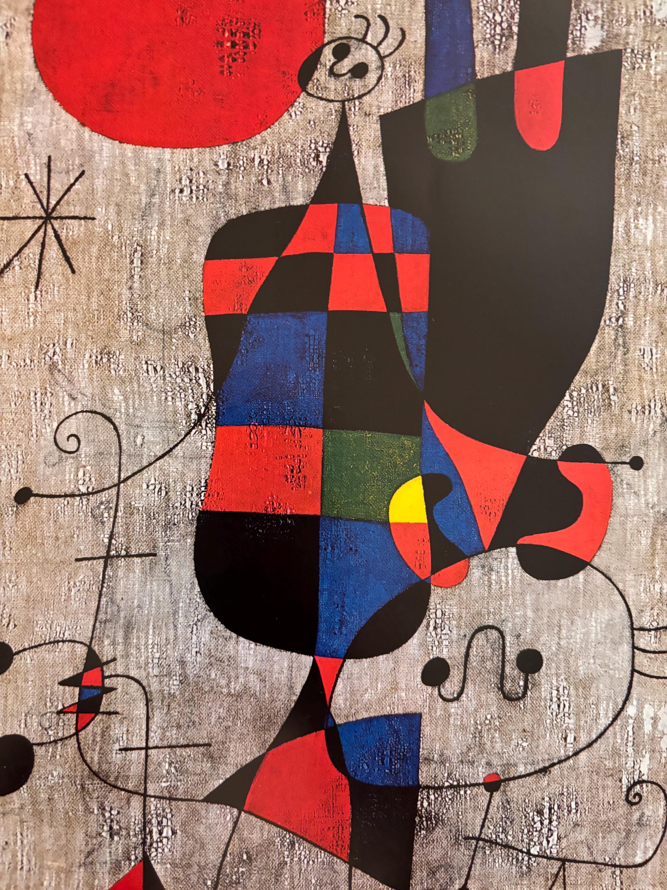 【値下げOK】ジョアンミロ「神の鳥の道」リトグラフ　絵画額装 値下げOK】ジョアンミロ「神の鳥の道」リトグラフ 絵画額装 ジョアン