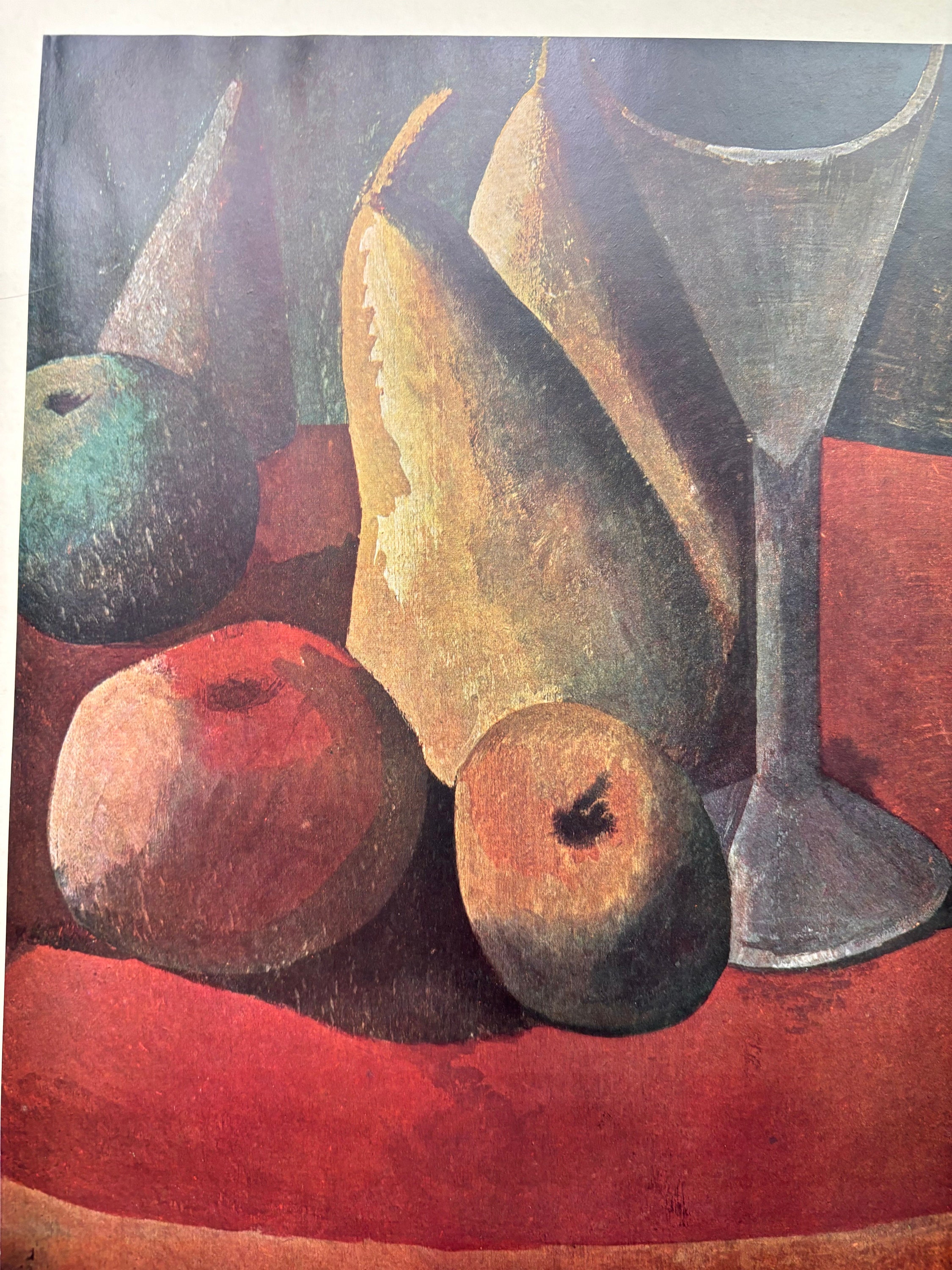 コタボ「赤い果実」リトグラフ 静物画 額装 フランス作家 版画 #281 コタボ「赤い果実」リトグラフ 静物画 額装 フランス作家 版画 #281