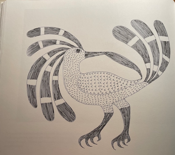 Inuit Art | Wonderful Bird by Kenojuak | Eskimo World | Fine