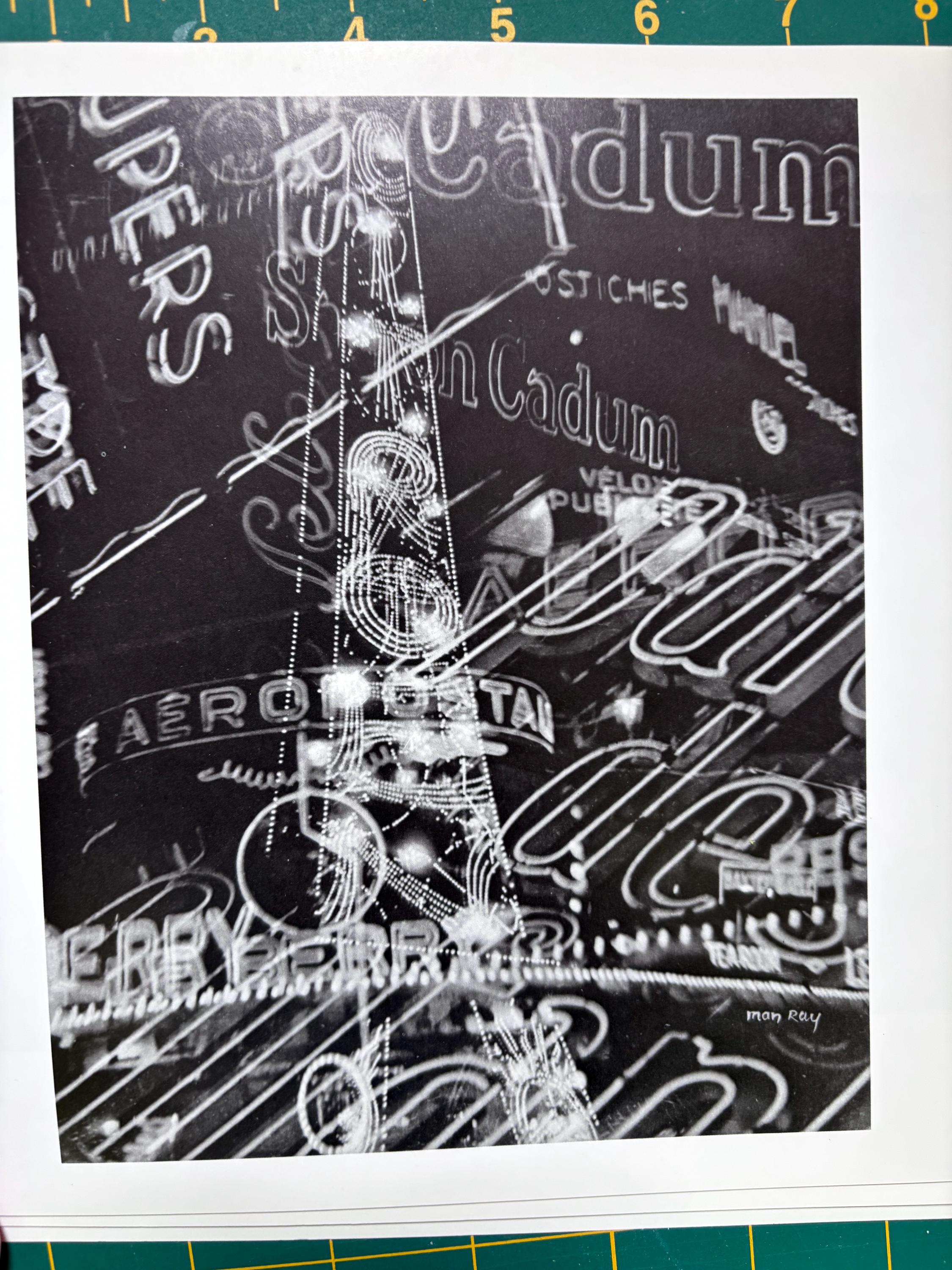 Man Ray | La Ville | Black and White | Vintage Published