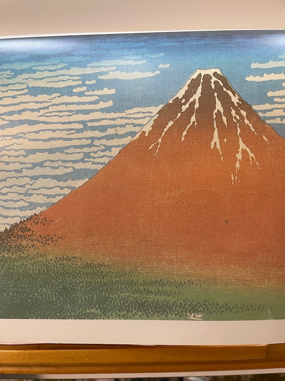Hokusai, Mt. Fuji in Clear Weather Floating World Japanese | Ukiyo