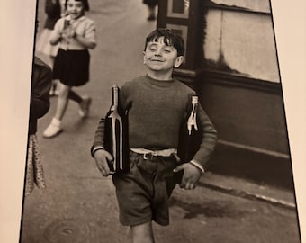 Henri Cartier-Bresson | Paris 1952, Rue Mouffetard | Vintage Print | Wall Art