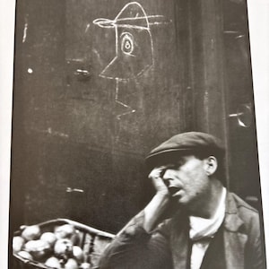 Henri Cartier-Bresson | Barcelona Street Scene | Black and White | Vintage Published Lithograph | Ready to Frame | Wall Art