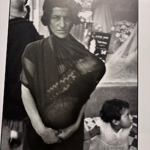 Henri Cartier-Bresson | Mexico City 1934 | Black and White | Vintage Published Lithograph | Ready to Frame | Wall Art