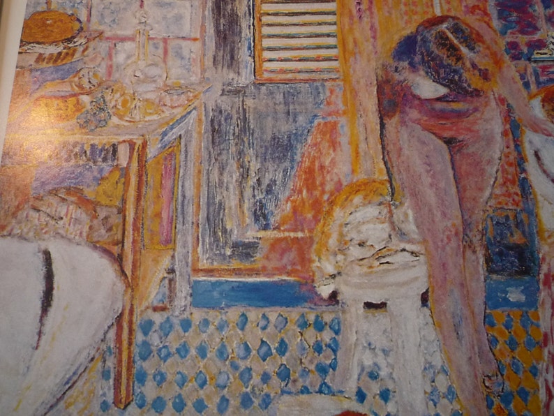 Bonnard Nude in Bathroom 1932 Impressionist ephemera | Etsy