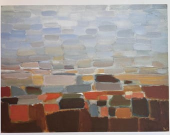 Nicolas de Staël, Ciel | Original Published Lithograph | Modernist Expressionist | Mid-Century Modern | Framable Wall Art