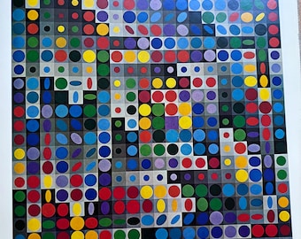 Victor Vasarely, Orion | Vintage Published Lithograph | Op Art | Modern Wall Art