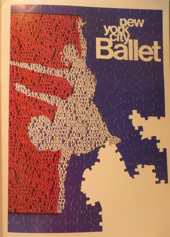 New York City Ballet -by Donn Matus Vintage Poster - 1979 Print 11