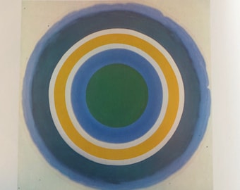 Kenneth Noland Bloom Giclee print poster modern art lover Abstract Expressionism Choose size small, medium, large up to XXXL