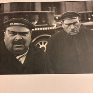 Henri Cartier-Bresson | Taxi Drivers Berlin 1932 | Black and White | Vintage Published Lithograph | Ready to Frame | Wall Art
