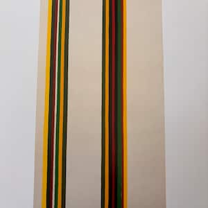 Morris Louis | Pillars III 1962 | Published Lithograph| Color Field Abstract Expressionism Bold Palette