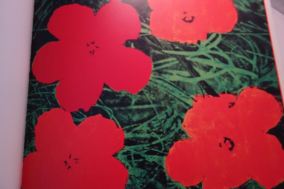 Warhol Large Flowers 1964 Print 10 By 10 Inch Modern Art Etsy