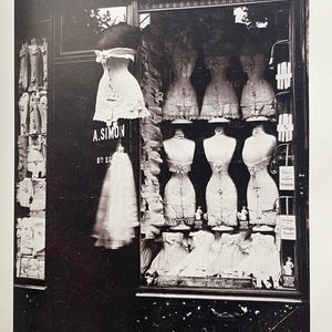 Eugène Atget, Boulevard de Strasbourg | Black and White | Vintage Published Lithograph | Ready to Frame | Wall Art