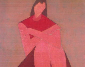 Milton Avery March in Red | Art Print Abstract Expressionism framable art gift perfect to frame