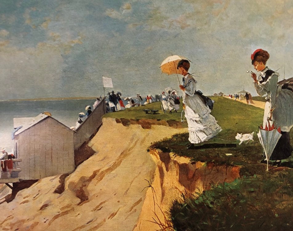 Winslow Homer on Long Branch New Jersey Painted - Jersey Shore