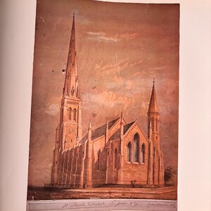 Richard Upjohn, St Paul’s Episcopal Cathedral | Large print | Historic Building | Wall Art